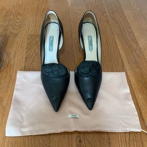 Black Prada Heels